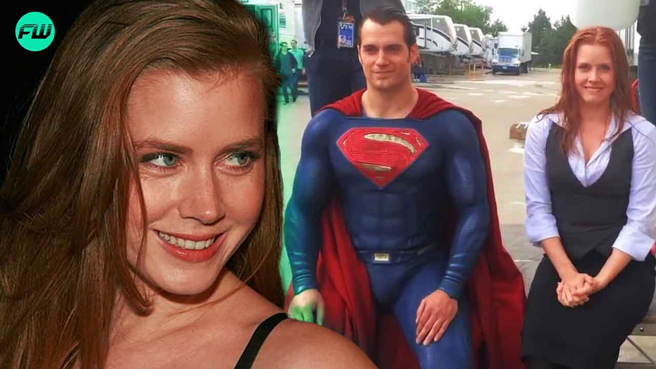 Amy Adams Admitted She Has a Huge Crush on Henry Cavill's Superman