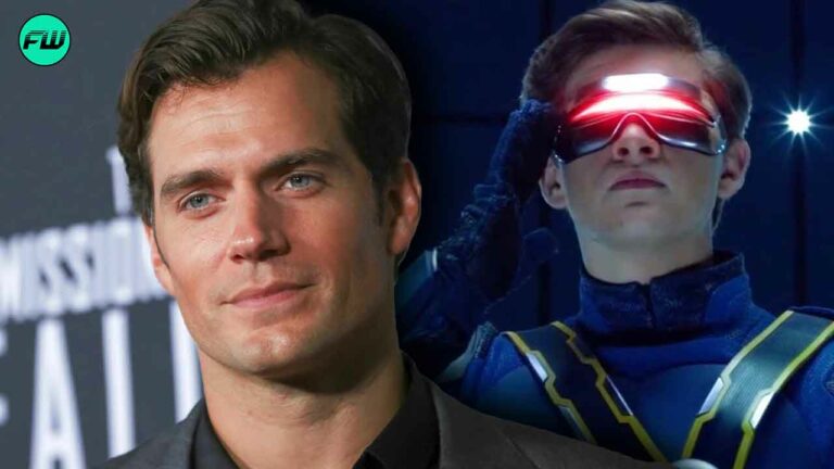 Henry Cavill plays Cyclops