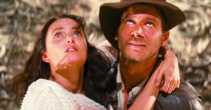 Indiana Jones Harrison Ford Marion Ravenwood Karen Allen