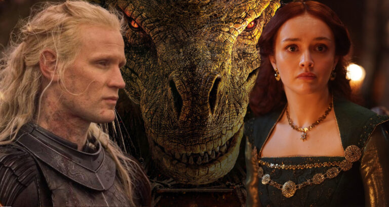 Daemon Targaryen and Alicent Hightower from House of the Dragon