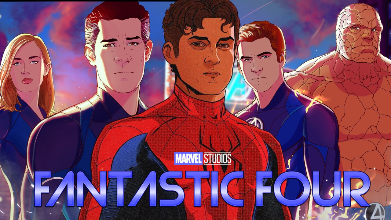 Spider-Man And The Fantastic Four In The Marvel Comics