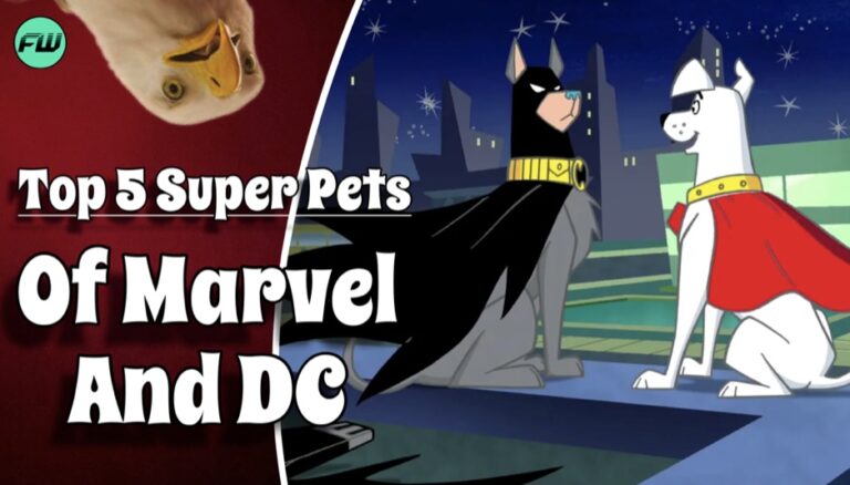 Top 5 Marvel and DC Super Pets