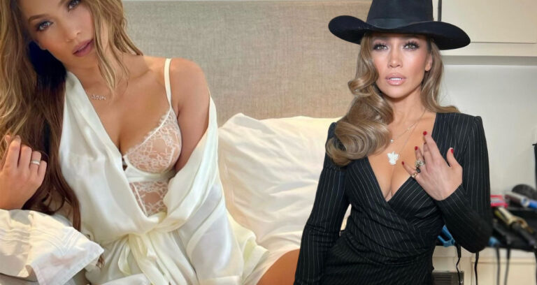 Jennifer Lopez wows fans in see-through lingerie