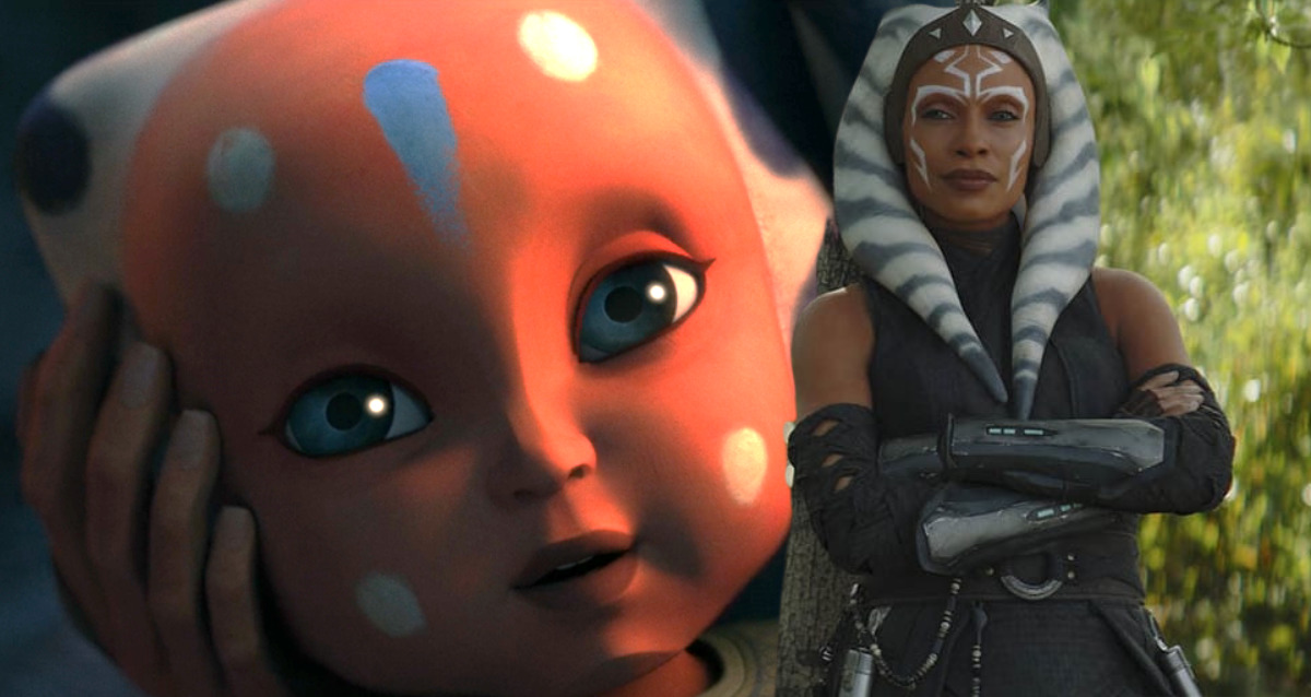 Baby Ahsoka in season 1 of Tales of the Jedi