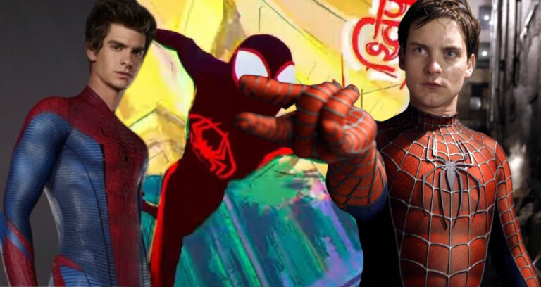 Tobey Maguire and Andrew Garfield