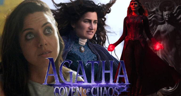 Agatha Harkness played by Kathryn Han