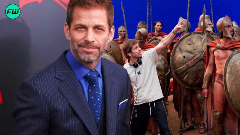 Zack Snyder on the sets of 300